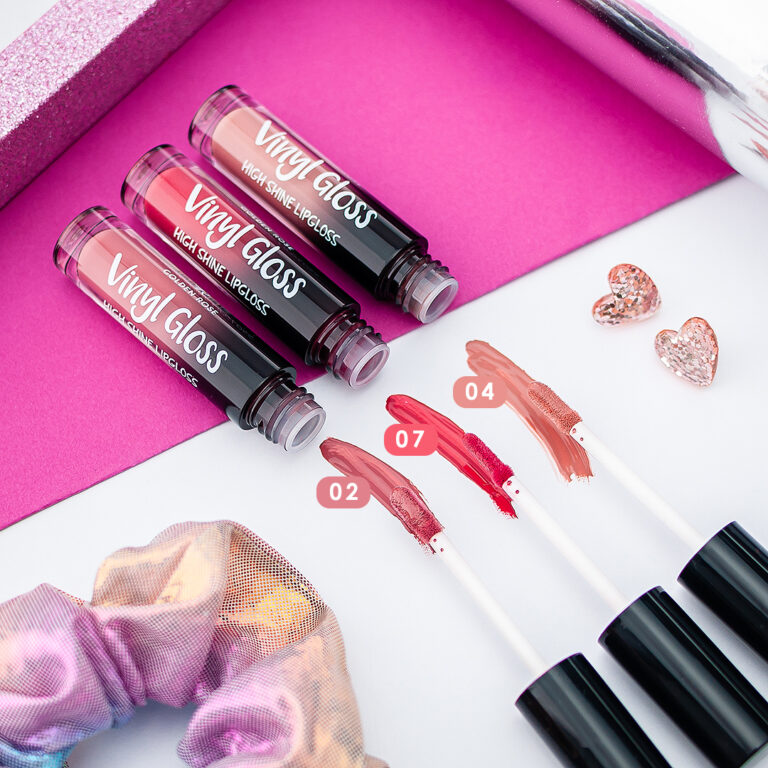 Vinyl Gloss High Shine Lipgloss – Hochglanz Für Lippen, Mit Vitamin E, Weicher Pinsel