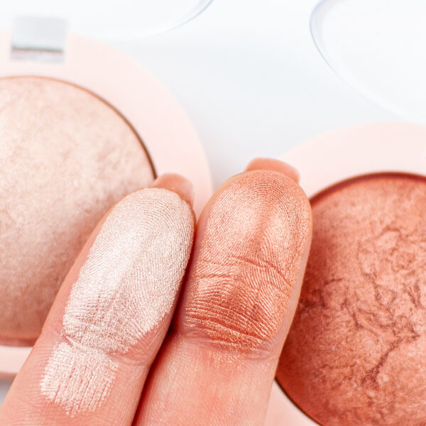 Pearl Baked Eyeshadow - Nude Look Wypiekany perłowy cień do powiek - Golden Rose