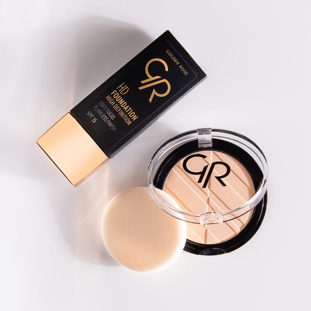 HD Foundation Podkład HD Golden Rose Baw się kolorami z Golden Rose!