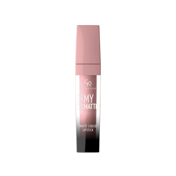 Liping My Matte Liquid Lipstick - Matowa pomadka do ust z wegańską formułą - Golden Rose