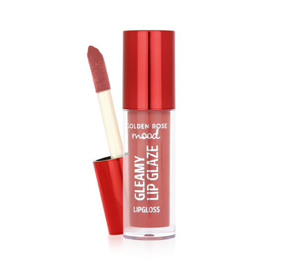 Gleamy Lip Glaze Lipgloss – Błyszczyk do ust Mood Gleamy Lip Glaze – Golden Rose