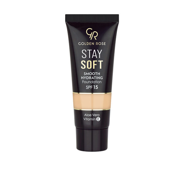 Stay Soft Smooth Hydrating Foundation - Nawilżający podkład do twarzy - Golden Rose