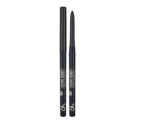 Liner Matic Waterproof Eyepencil - Wykręcana wodoodporna kredka do oczu Liner Matic - Golden Rose