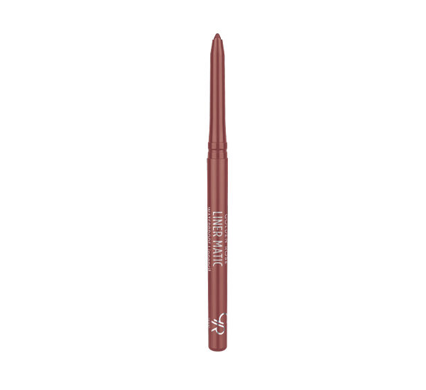 Liner Matic Waterproff Lippencil - Wykręcana, wodooporna konturówka do ust Liner Matic - Golden Rose