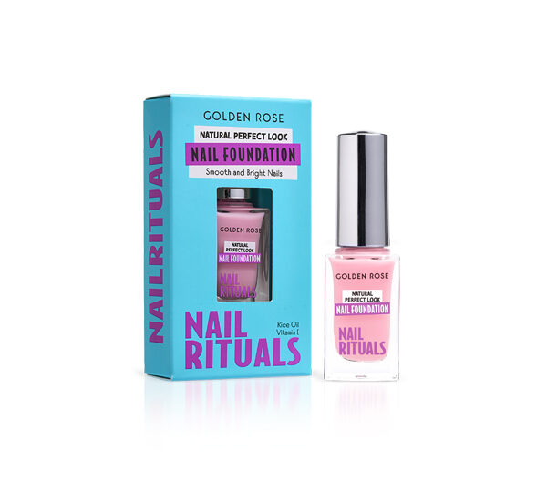 Nail Rituals Nail Foundation - Wygładzająca baza do paznokci - Golden Rose